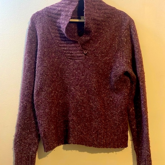 L. L. Bean Women’s Wool Turtleneck Sweater Size S - Picture 5 of 7